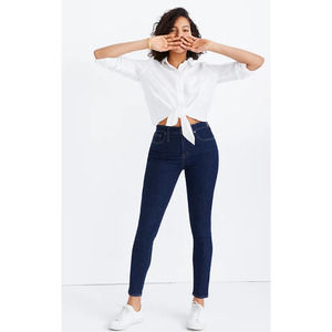 Madewell Curvy High-Rise Skinny Jeans in Lucille Wash